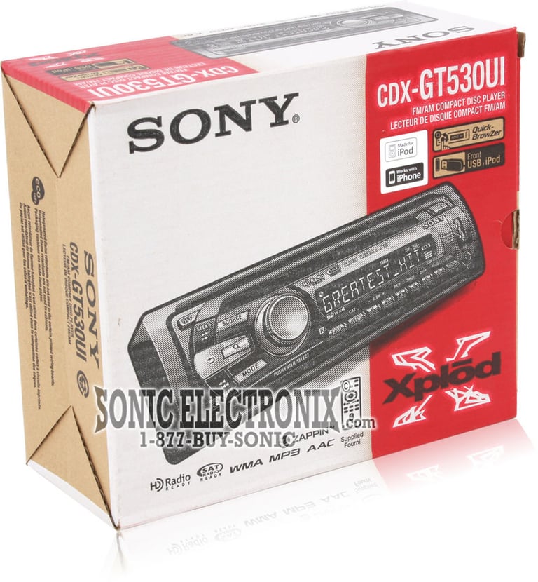 Sony CDX-GT530UI Image 6