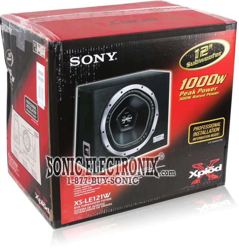 Sony XS-LE121W Image 3