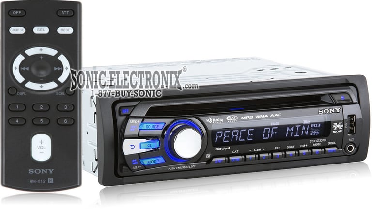 Sony CDX-GT530UI Image 1