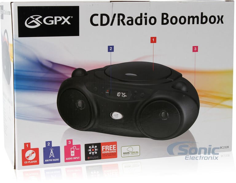 GPX BC232B (Black) Image 6