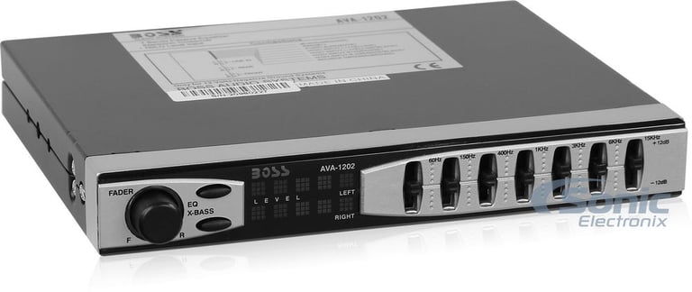 Boss AVA-1202 7-Band Graphic Equalizer Image 1