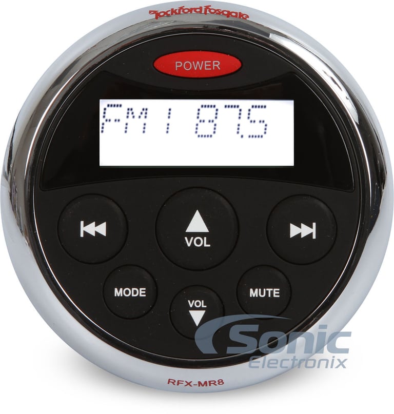 Rockford Fosgate 3.75" Waterproof Wired Controller (RFXMR8) Image 1