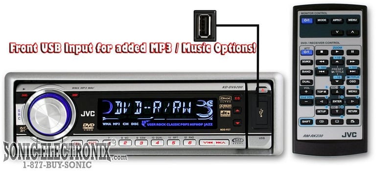 JVC KD-DV6200 Image 1