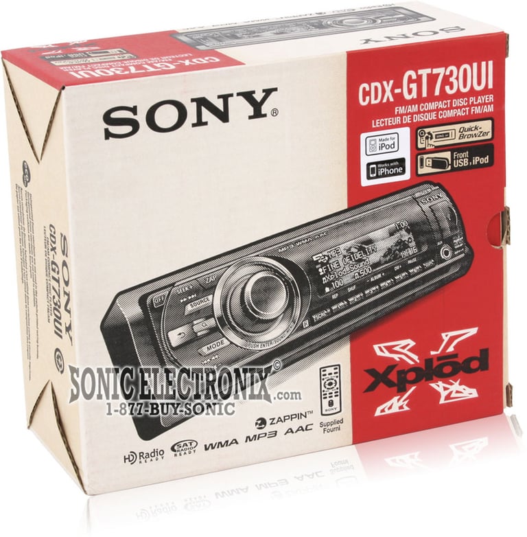 Sony CDX-GT730UI Image 7