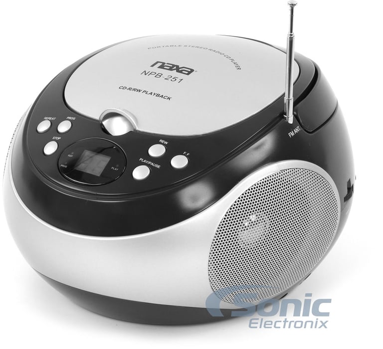 NAXA NPB-252 (Black) Image 1