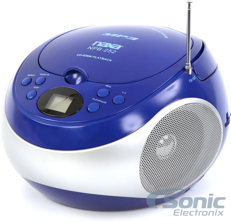 NAXA NPB-252 (Blue) Image 1