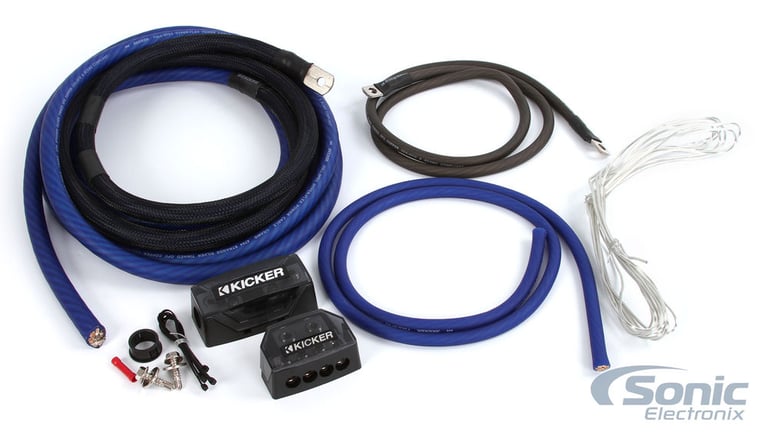 Kicker 1/0 AWG Amp Kit (PKD1) Image 1