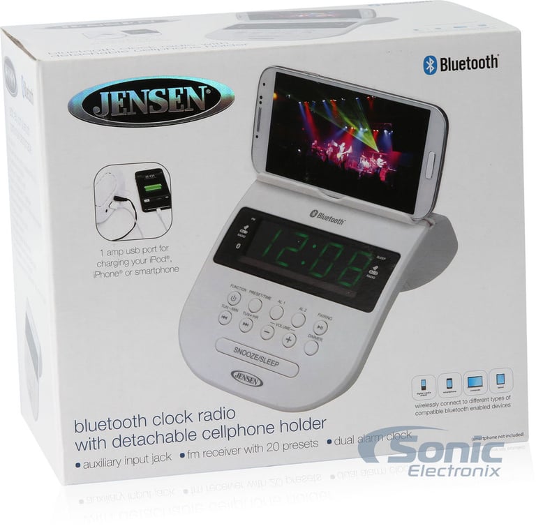 Jensen JCR-295-W (White) Image 8