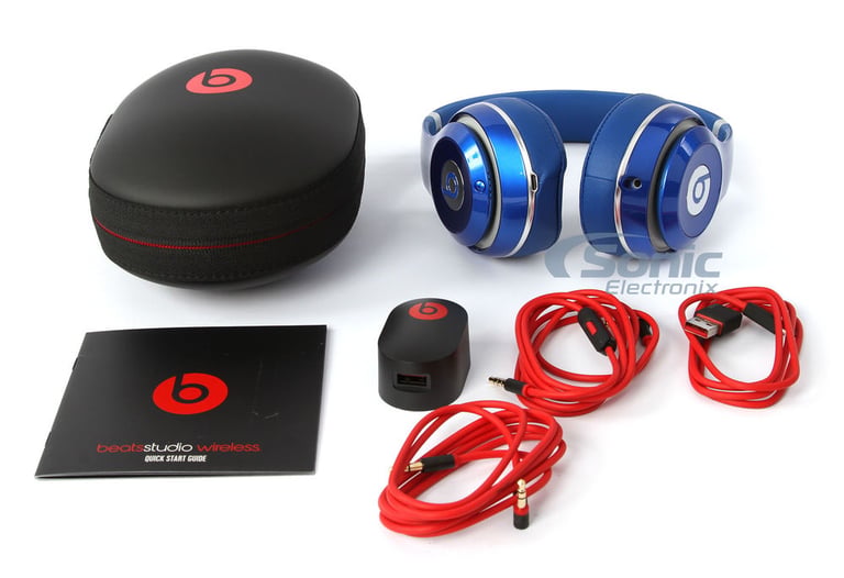 Beats Studio Wireless Over-Ear Headphone - Blue Image 11