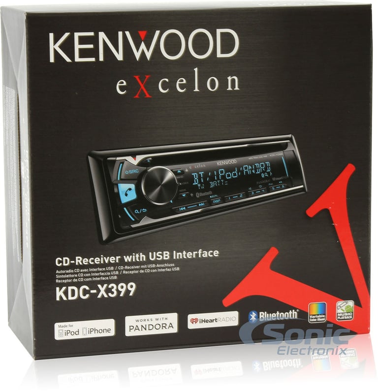 Kenwood eXcelon KDC-X399 Image 10