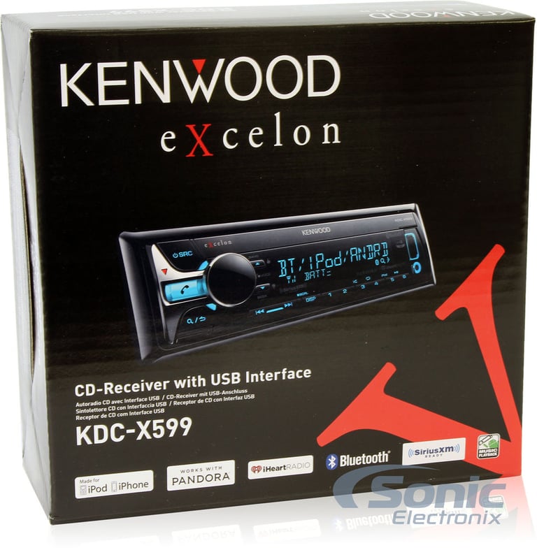 Kenwood eXcelon KDC-X599 Image 10