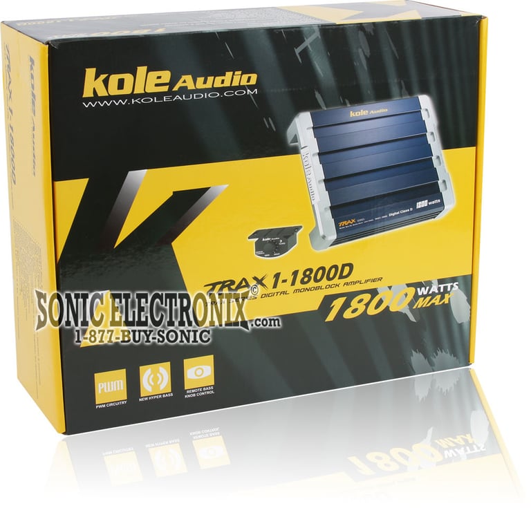 Kole Audio TRAX1-1800D (TRAX 1-1800D) Image 5