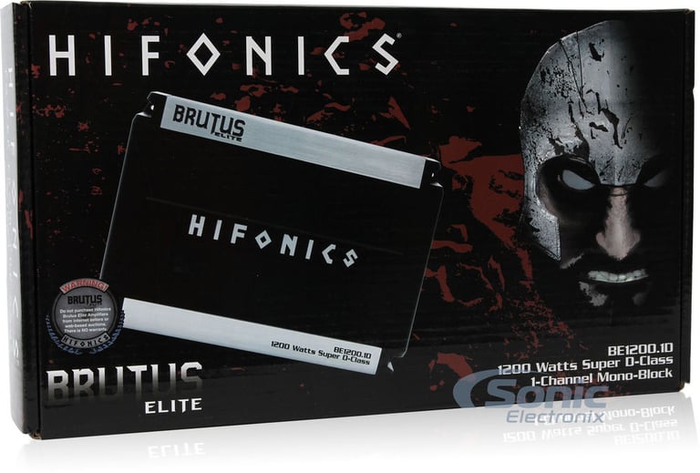Hifonics Brutus Elite BE1200.1D Image 7