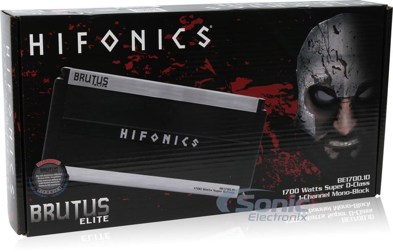 Hifonics Brutus Elite BE1700.1D Image 7