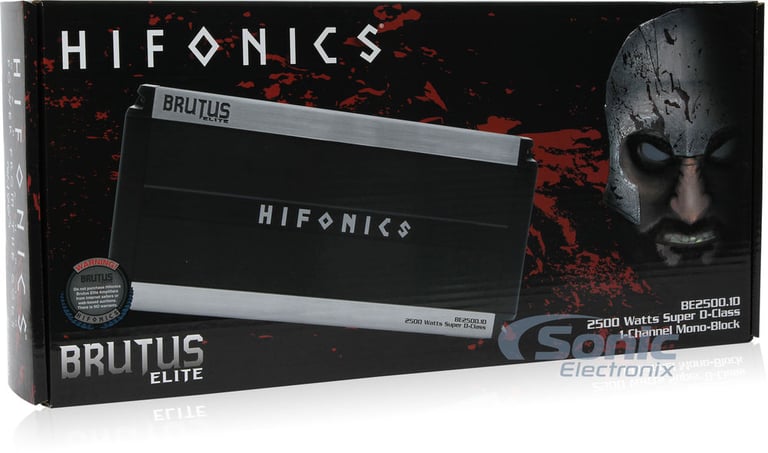 Hifonics Brutus Elite BE2500.1D (BE25001D) Image 7