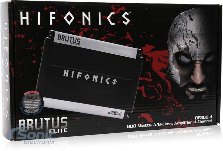 Hifonics Brutus Elite BE800.4 Image 8
