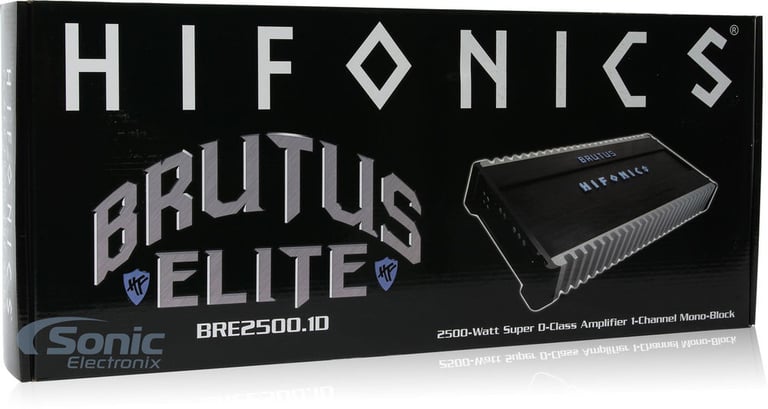 Hifonics Brutus Elite BRE2500.1D Image 7
