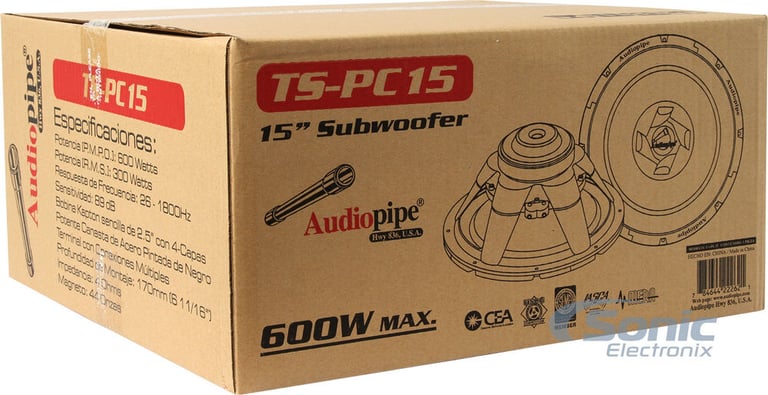 Audiopipe TS-PC15 Image 6