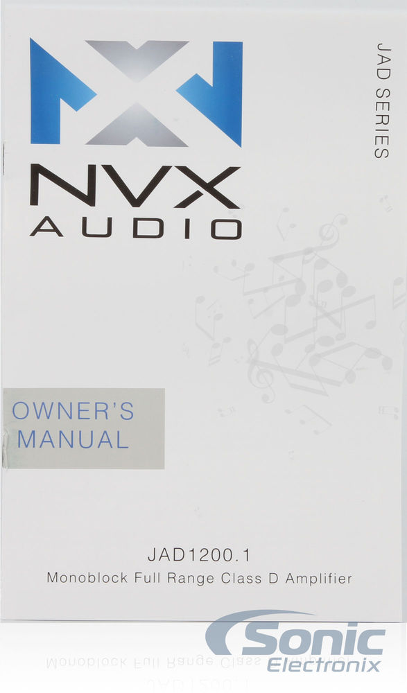 NVX JAD1200.1 - Open Box, Acceptable Condition (Used) Image 11