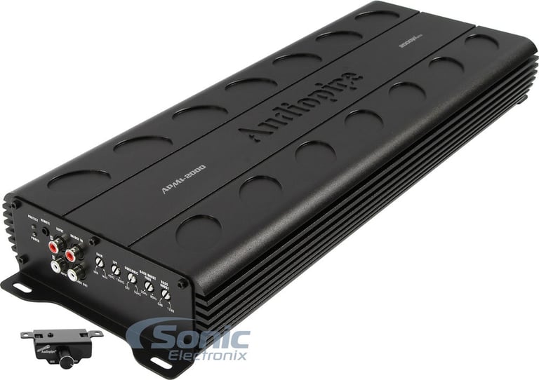 Audiopipe Class-D Monoblock 1-Ohm Stable - APMI-2000 (APMI2000) LIKE NEW DAMAGED PACKAGING Image 1