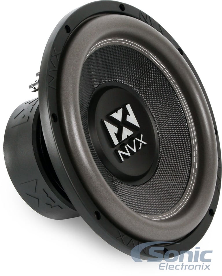 NVX V-Series Subwoofers + Hifonics Amplifier Bass Package Image 2