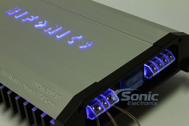 NVX V-Series Subwoofers + Hifonics Amplifier Bass Package Image 14