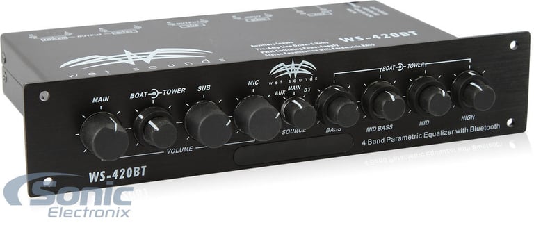 Wet Sounds WS-420 BT(open box complete) Image 4