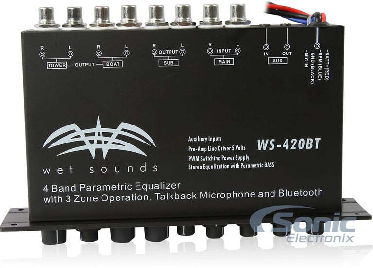 Wet Sounds WS-420 BT (Open Box, Great) Image 5