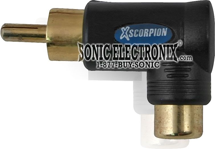 Right Angle Adapter (Short) RAS-B (Black) Image 1