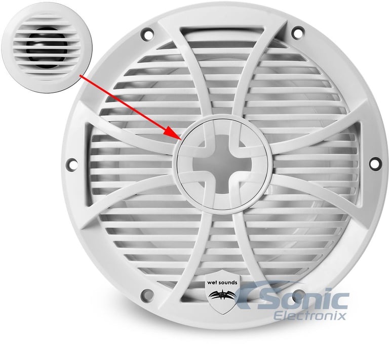 Wet Sounds SW-808-W (White) Image 3