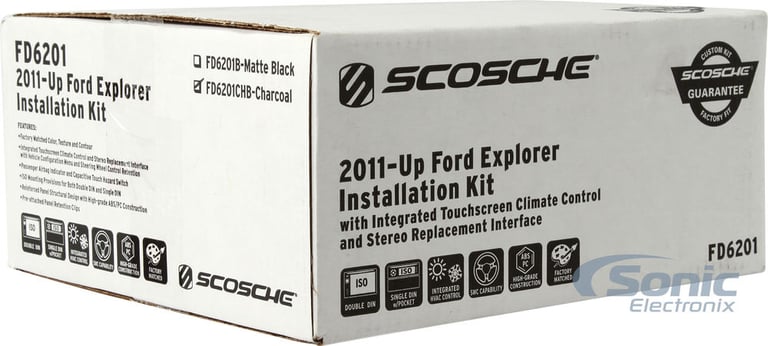 Scosche FD6201CHB (Charcoal) Image 7