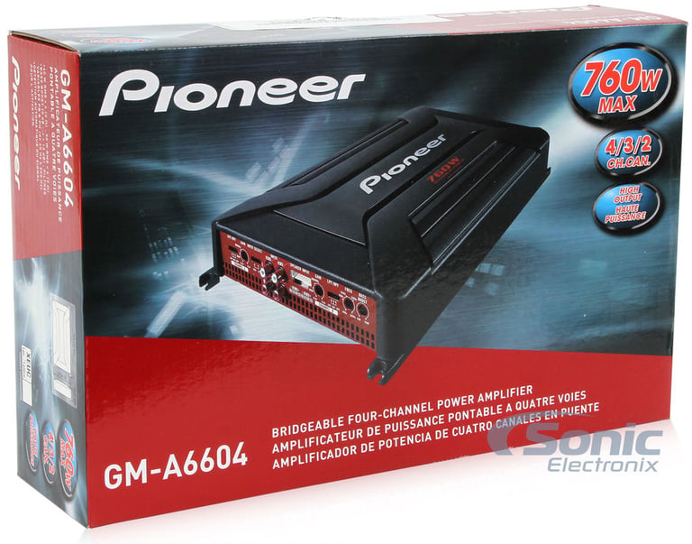 Pioneer GM-A6604 Like New, Demo Product Image 6