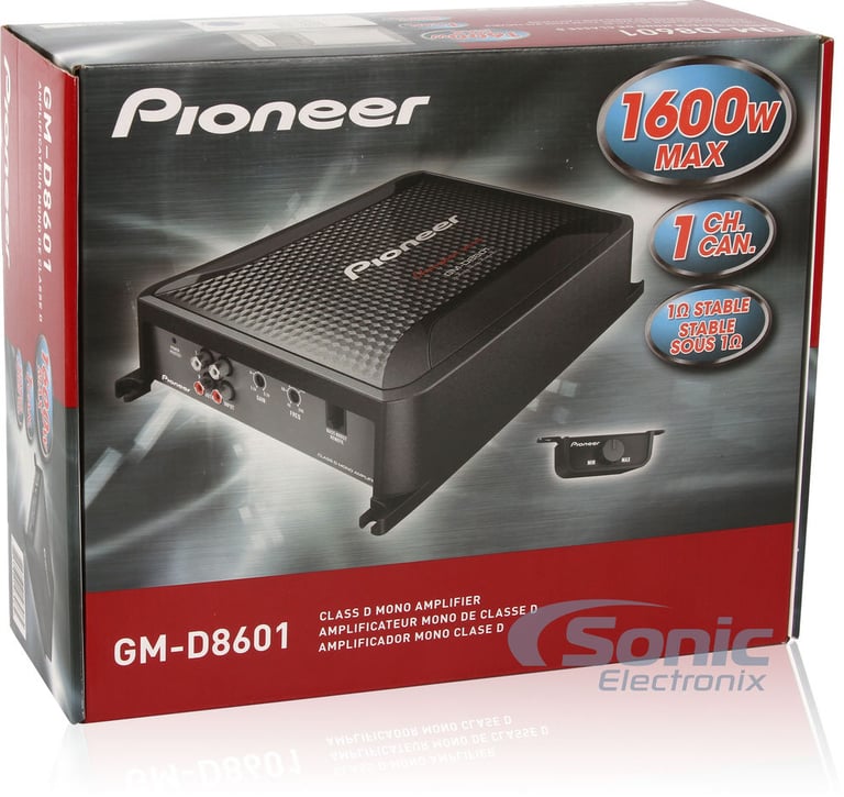 Pioneer GM-D8601 (Ships as 2019 model: Pioneer GM-D8701) Image 8