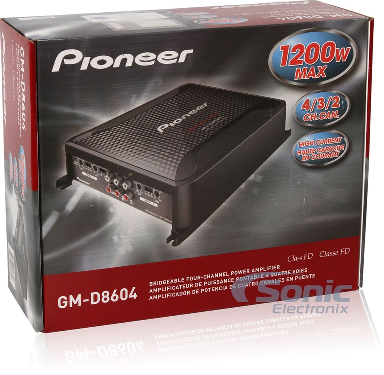 Pioneer GM-D8604 (Ships as 2019 model: Pioneer GM-D8704) Image 6