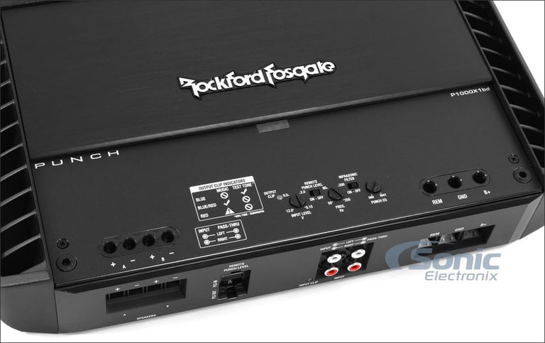 Rockford Fosgate P1000X1BD Open Box Complete Image 6