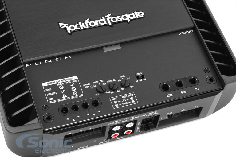 Rockford Fosgate Punch P300X1 (Open Box, Like New) Image 5