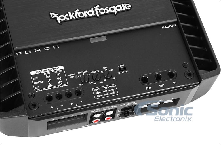 Rockford Fosgate Punch P400X1 Image 4