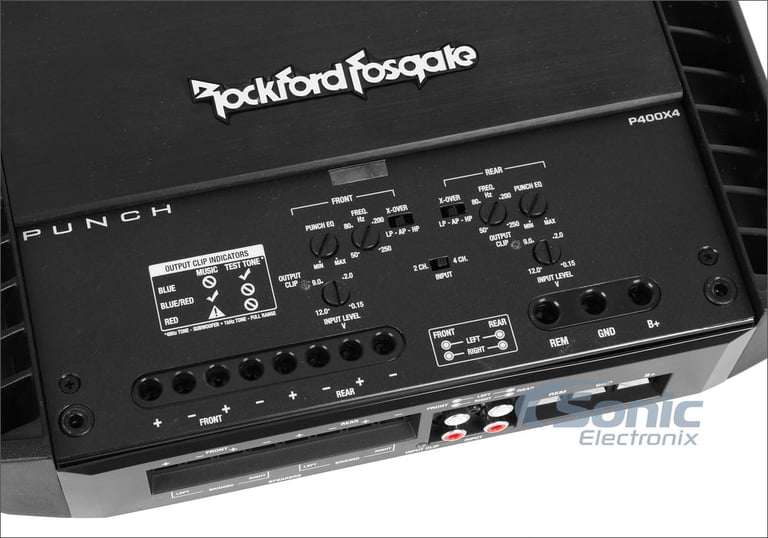 Rockford Fosgate Punch P400X4 (Open Box, Like New) Image 3