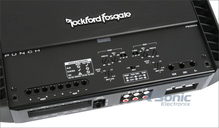 Rockford Fosgate Punch P600X4 (Open Box, Great) Image 3