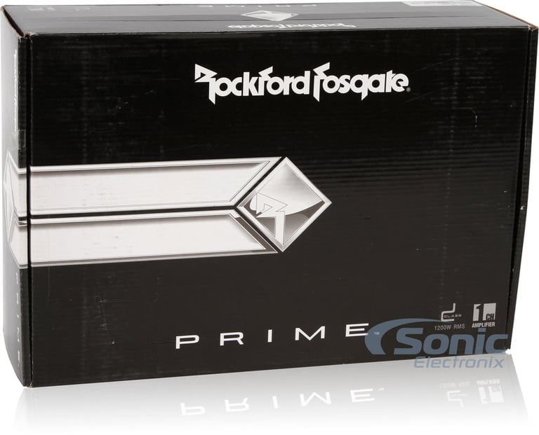 Rockford Fosgate Prime R1200-1D OPEN BOX COMPLETE Image 8