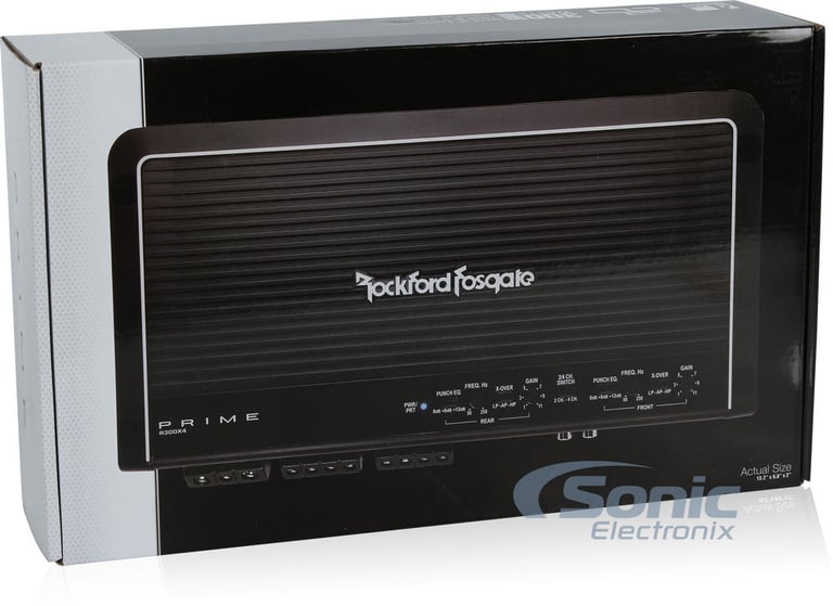 Rockford Fosgate R300X4 Open Box Complete (Very Good, Used) Image 4