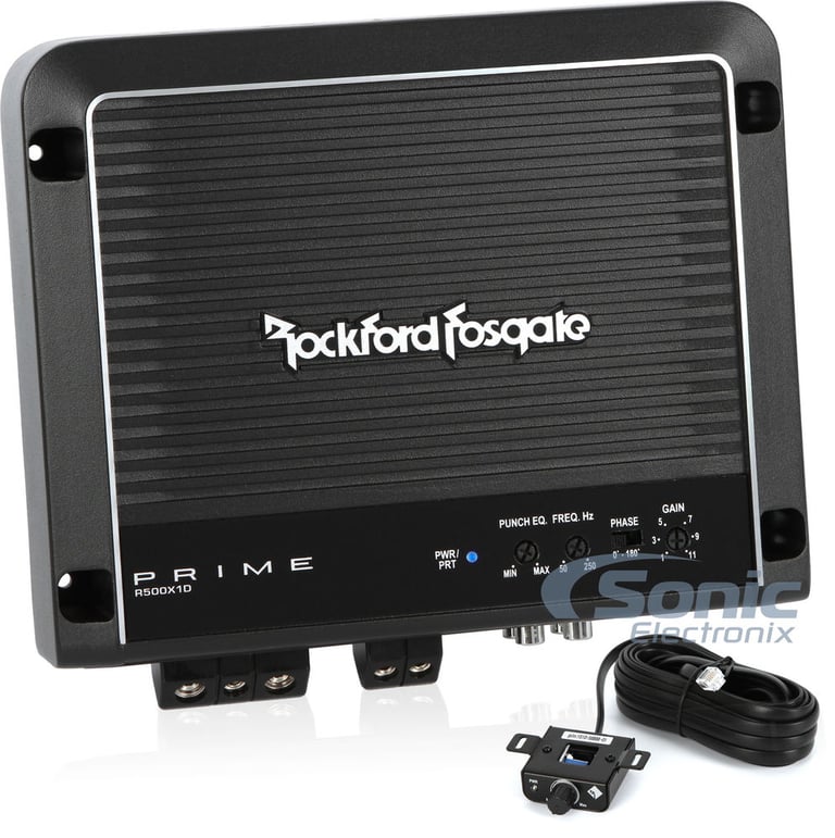 Rockford Fosgate R500X1D Open Box Complete (Very Good, Used) Image 1