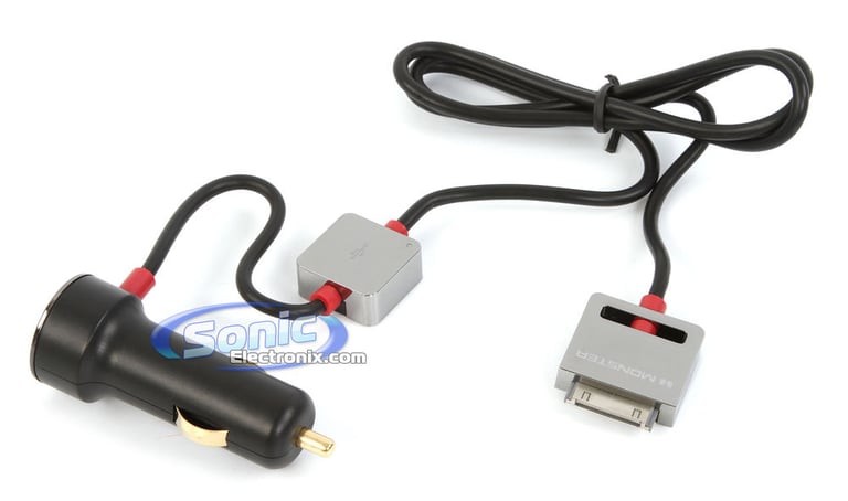 Monster iCarCharger 800 Mobile iPhone/iPod USB Car DC Charger Image 2