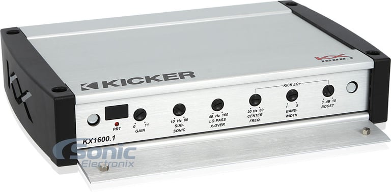 Kicker KX1600.1 (40KX1600.1) - Open Box, Acceptable but Missing part(s) (Used) Image 3