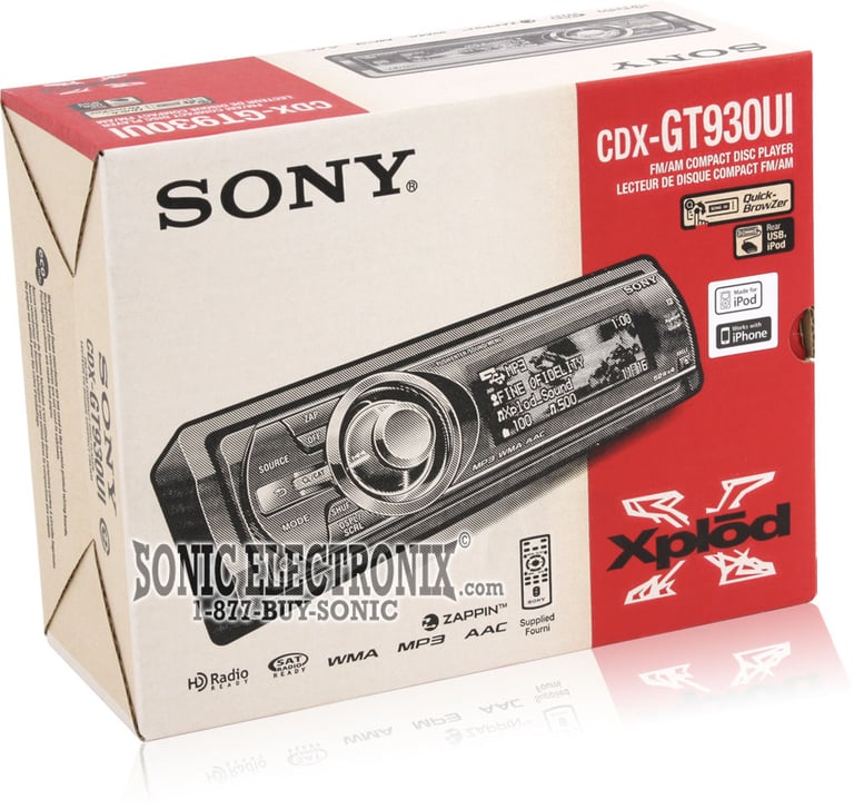 Sony CDX-GT930UI Image 7