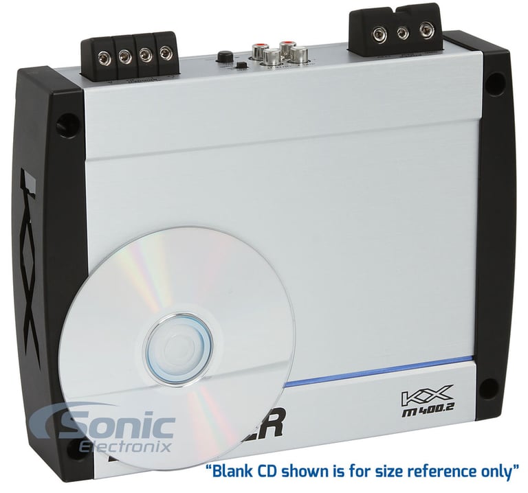 Kicker 2-Channel Marine Amplifier - KXM400.2 (40KXM400.2) Image 2