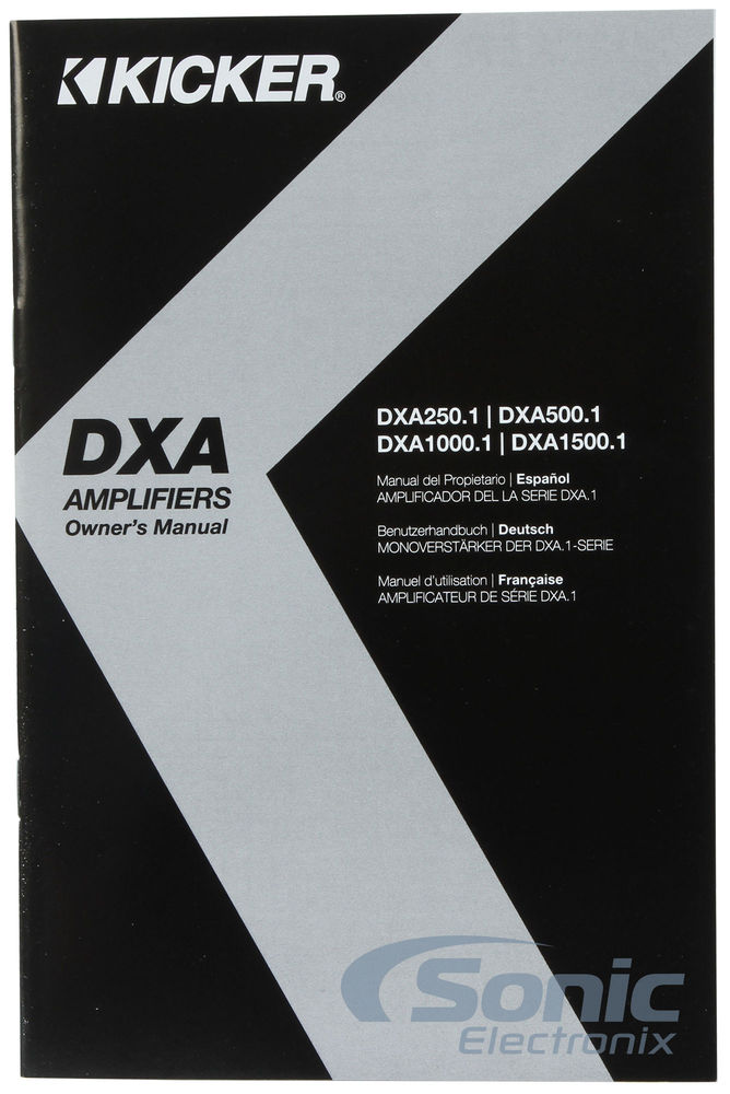 Kicker DXA1000.1 (41DXA1000.1) Image 6