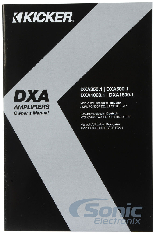 Kicker DXA1500.1 (41DXA1500.1) Image 6