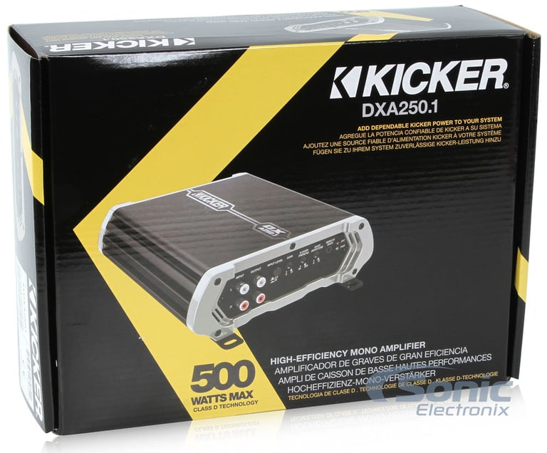 Kicker Monoblock DXA250.1 (41DXA250.1) Image 8