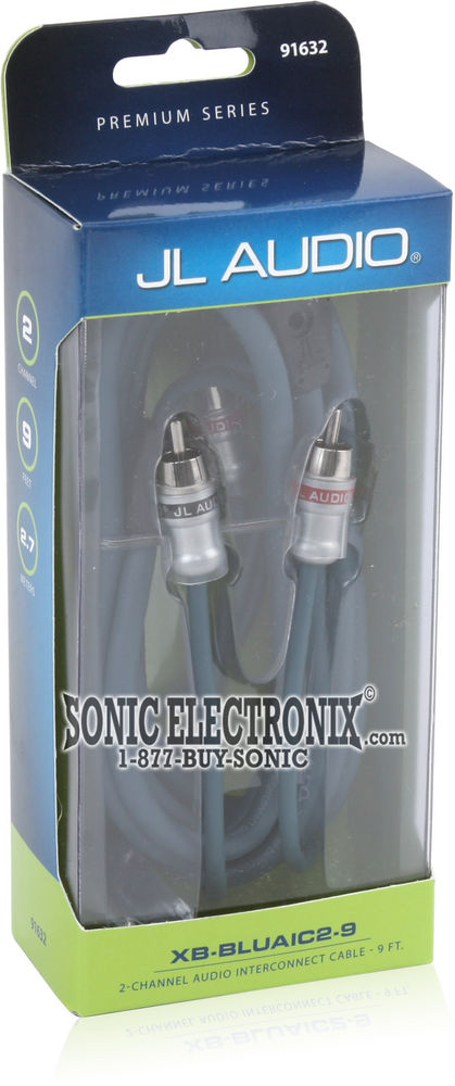 JL Audio XB-BLUAIC2-9 2-Channel RCA Image 2